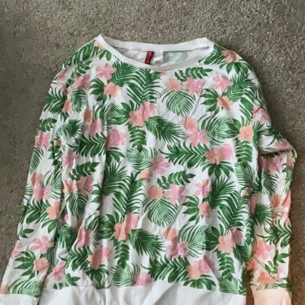 Floral Sweatshirt